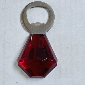 Bottle Opener Big Bling Ruby by Wink Drink Beer Bar Accessory